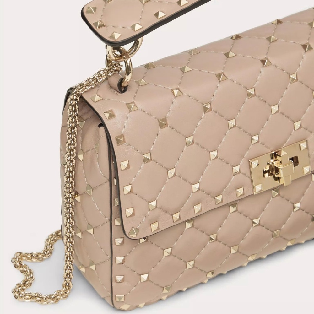VALENTINO MEDIUM NAPPA ROCKSTUD SPIKE BAG